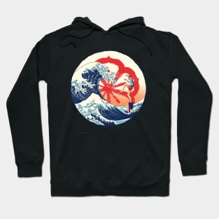 The Great Wave of Miyagi Hoodie